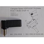 Camgear Spare V20P/V25P Tilt Brake Knob + Brake Shaft +S